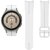 Mybandz 40421 sportos szilikon óraszíj galaxy watch 4-5 /fehér-rés nélkül/ 20mm