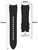 Mybandz 36139 szilikon óraszíj galaxy watch 4-5 /fekete-rés nélkül/ 20mm