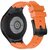 Mybandz 53273 element szilikon óraszíj-samsung galaxy watch 5-6-7/narancs-fekete/20mm