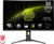 MSI Monitor GAMING MAG 321CUPDF 31,5" Ívelt UHD/FHD Dual mode 3840x2160 320/160Hz, VA, 3000:1 0,5ms, 2x HDMI, DP, USB-C