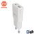 AVAX CH641W NANO SLIM 30W töltő adapter USB-C (PD3.0)+USB-A (QC3.0), fehér
