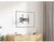 Manhattan TV állvány - Fali, dönthető, forgatható, szintezhető, TV állvány Fekete (max.VESA:400x400)(32"-55"-ig)