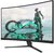 Philips EVNIA 180 Hz ívelt monitor 31,5", 32M2C3500L/00 2560x1440, 16:9, 1ms, 300 cd/m2, HDMIx2/DisplayPort