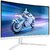 Philips EVNIA 180 Hz ívelt monitor 27", 27M2C5501/00 2560x1440, 16:9, 1ms, 300 cd/m2, HDMIx2/DisplayPort