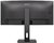 AOC ívelt monitor 34" CU34P3CV, 3440x1440, 21:9, 300cd/m2, 1ms, HDMIx2/DisplayPort/USBx4/USB-C/RJ45