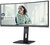 AOC ívelt monitor 34" CU34P3CV, 3440x1440, 21:9, 300cd/m2, 1ms, HDMIx2/DisplayPort/USBx4/USB-C/RJ45