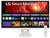 LG Smart monitor 27" 27U731SA-W, 3840x2160, 16:9, 350cd/m2, 5ms, HDMIx2/USBx2/USB-C, hangszóró