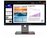 LENOVO Monitor - ThinkVision P24q-40; 23,8" QHD 2560x1440 IPS 120Hz, 16:9, 1500:1, 300cd/m2, 4ms, HDMI, DP, USB A-B-C