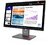 LENOVO Monitor - ThinkVision P24q-40; 23,8" QHD 2560x1440 IPS 120Hz, 16:9, 1500:1, 300cd/m2, 4ms, HDMI, DP, USB A-B-C