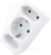 HÁLÓZATI ADAPTER 3 ALJZAT (1 FÖLDELT, 2 EURO)