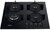 Whirlpool GOR 625/NB1 fekete beépíthető gáz főzőlap