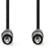Nedis Stereo-Audiokabel 3,5 mm Klinke (M) - 3,5 mm Klinke (M) 0,50 m Schwarz