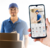 Delight Smart 55386WH Smart Wi-Fi-s, akkumulátoros videó kaputelefon szett