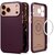 SPIGEN NANO POP szilikon telefonvédő (kameravédő, MagSafe) BURGUNDY Apple iPhone 17 Pro Max