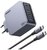 UGREEN Nexode Pro hálózati töltő, 4 Port, 160W, GaN, 3x USB-C, 1x USB-A, szürke