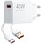 XIAOMI hálózati töltő USB aljzat (45W, gyorstöltő + Type-C kábel) FEHÉR