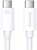 BASEUS SUPERIOR 2 adatkábel (Type-C - Type-C, 240W, PD gyorstöltő, 180cm, törésgátló) FEHÉR