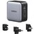 UGREEN Univerzális Nexode nemzetközi hálózati töltő, Travel adapter, 65W, GaN, 1x USB-A, 2x USB-C, US/UK/EU, szürke