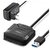 UGREEN USB 3.0 adapter USB-A - SATA 2,5" - 3,5" Konverter, fekete