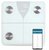 Salente SlimFit, személyi diagnosztikai fitnesz mérleg, Bluetooth, fehér