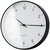 PLATINET Fali óra, kerek, néma mechanizmussal, fekete - fehér