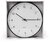 PLATINET Fali óra, kerek, néma mechanizmussal, fekete - fehér