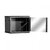 Linkbasic fali szekrény 19" 9U 600x600mm fekete