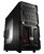 Cooler Master Elite Knight 350 táp nélküli fekete ATX ház