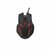 Trust Egér Gamer - GXT152 Illuminated (c.sz:19509; Optikai érzékelő; 600-2400DPI; Vörös világítás; gumizot külső;fekete)