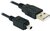 Delock kamera kábel USB-B mini 4 tűs - USB-A 1,5 m apa-apa