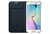 Samsung Galaxy S6 Edge Flip Wallet PU Tok Fekete