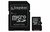 Kingston 128GB MicroSDXC UHS-I - Memóriakártya Adapterrel