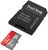 SanDisk 64GB microSDXC Ultra UHS-I - Memóriakártya Adapterrel