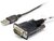 Unitek Y-108 USB 2.0 - RS232 soros port átalakító kábel 1.5m