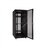 Linkbasic álló szekrény 19" 27U 600x800mm fekete (acél ajtó)