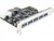 Delock PCI Express Card > 5 x külső + 2 x belső USB 3.0