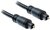 Delock 82888 optikai patch kábel Toslink 2m - Fekete