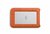 LaCie Rugged Mini, 2 TB, 2,5" USB3.0, 5400RPM, narancssárga