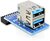 Delock 41865 USB 3.0 Pin Header female > 2 x USB 3.0 female – up, stacked