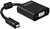 Delock Adapter HDMI Micro-D dugó > VGA hüvely audióval fekete