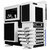 Thermaltake VN10006W2N LEVEL 10 GT Snow Edition ablakos fekete-fehér ház