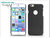 Nillkin Frosted Shield Apple iPhone 6/6S hátlap képernyővédő fóliával - Fekete