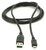 Gembird double-sided USB 2.0 AM to Micro-USB kábel, 1 m, fekete