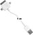 Whitenergy USB 2.0 kábel Univerzális transfer/töltőhöz 100cm fehér