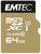 Emtec 64GB microSDHC memóriakártya Class10