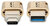 A-data USB 3.1 Type-C 64GB pendrive Arany