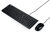 Asus U2000 USB Billentyűzet HUN + Egér - Fekete