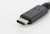 Assmann OTG USB 3.0 A-C átalakító kábel 0.15m - Fekete