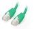 Equip U/UTP Cat6 lapos patch kábel 5.0m zöld