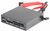 Gembird 3.5" USB2.0/SATA belső kártyaolvasó /Fekete/